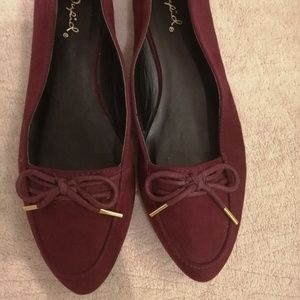 🆕NWT Qupid flats with bow size 7